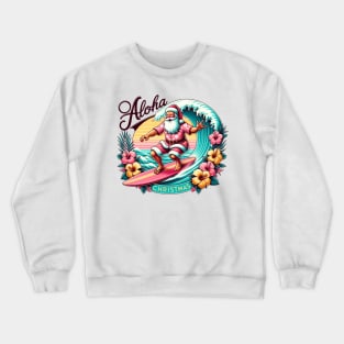 Hawaiian Santa Crewneck Sweatshirt